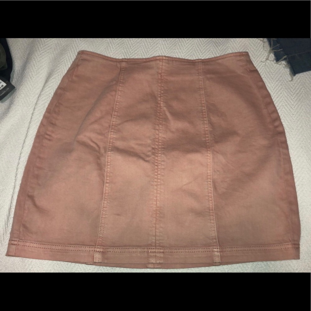 Light pink skirt